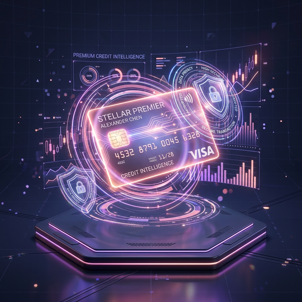 B Credit Premium Graphic